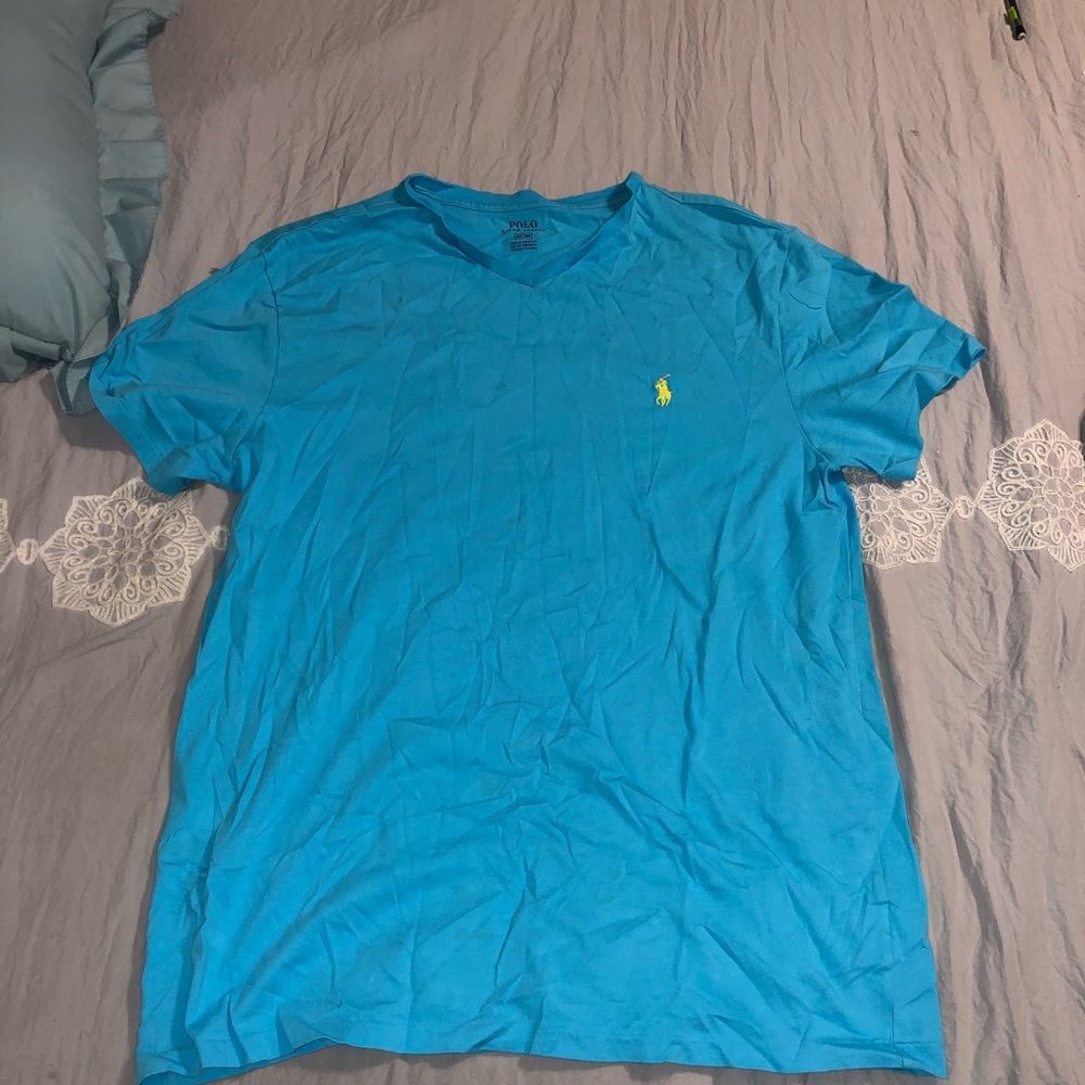 Men’s polo blue tshirt
